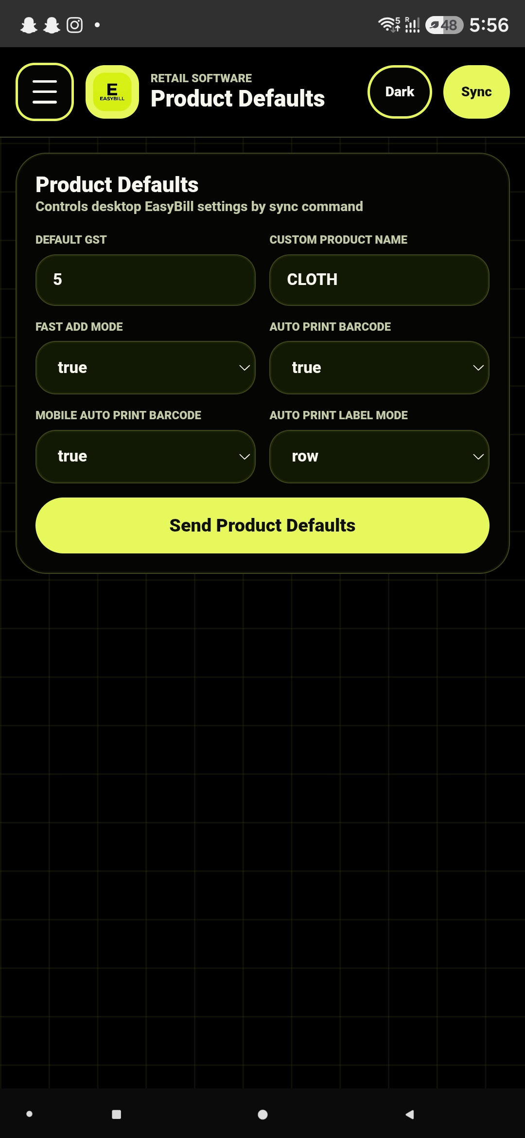Mobile Screen